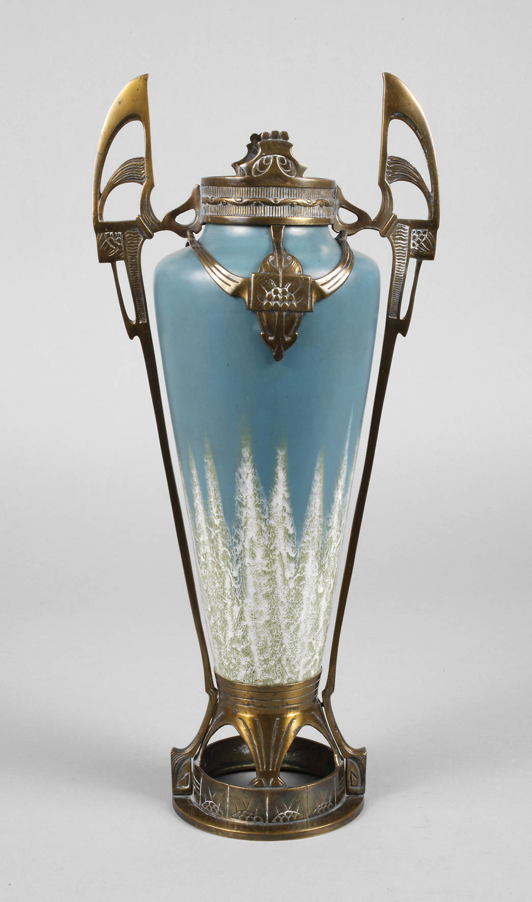 Montierte Jugendstilvase