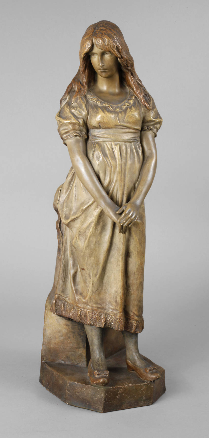 Goldscheider Wien Mädchenfigur ”Mignon”