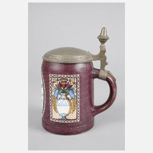 Bierkrug Jugendstil