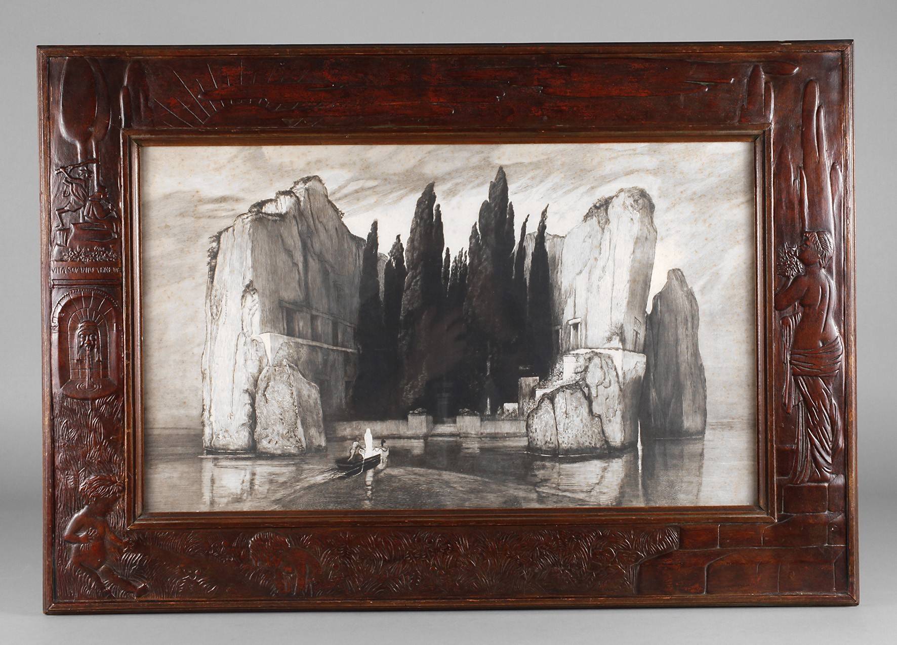 Prof. Max Klinger, ”Die Toteninsel”