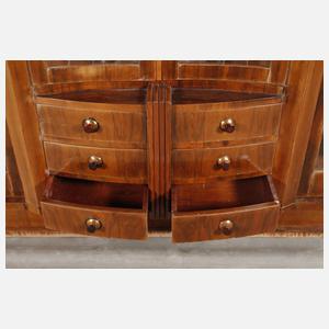 Glasschrank Art déco