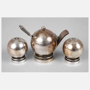 Georg Jensen Gewürzset Silber