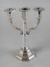 Silber Kerzenleuchter Art déco