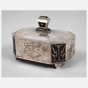 Silberdose Art déco