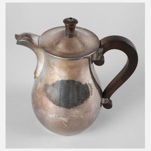 Silberkanne Art déco