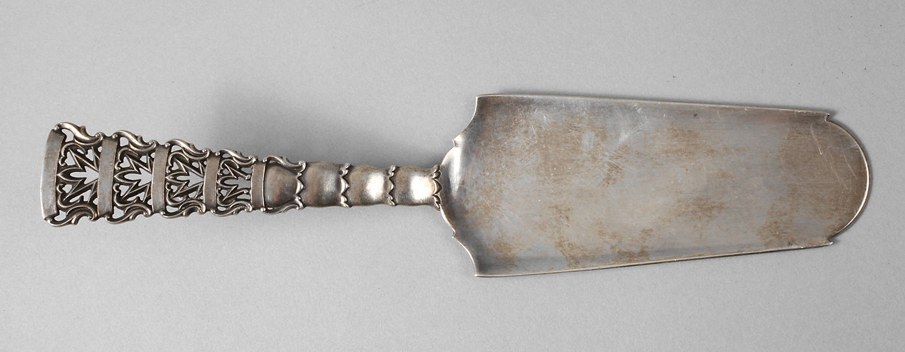 Silber Tortenheber Art déco