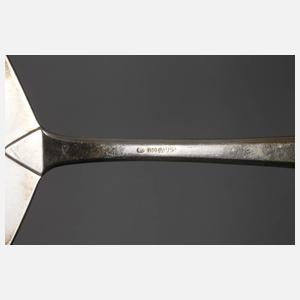 Silber vier Vorlegeteile Prof. Hübner