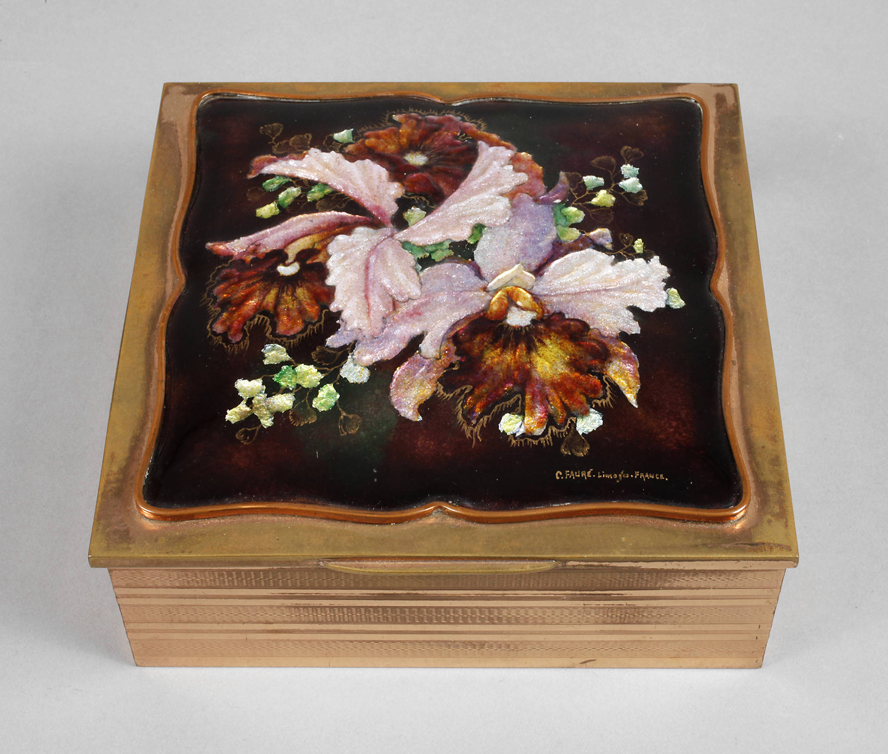 Limoges Emaildose Camille Fauré