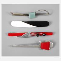 Vier Broschen Jakob Bengel111