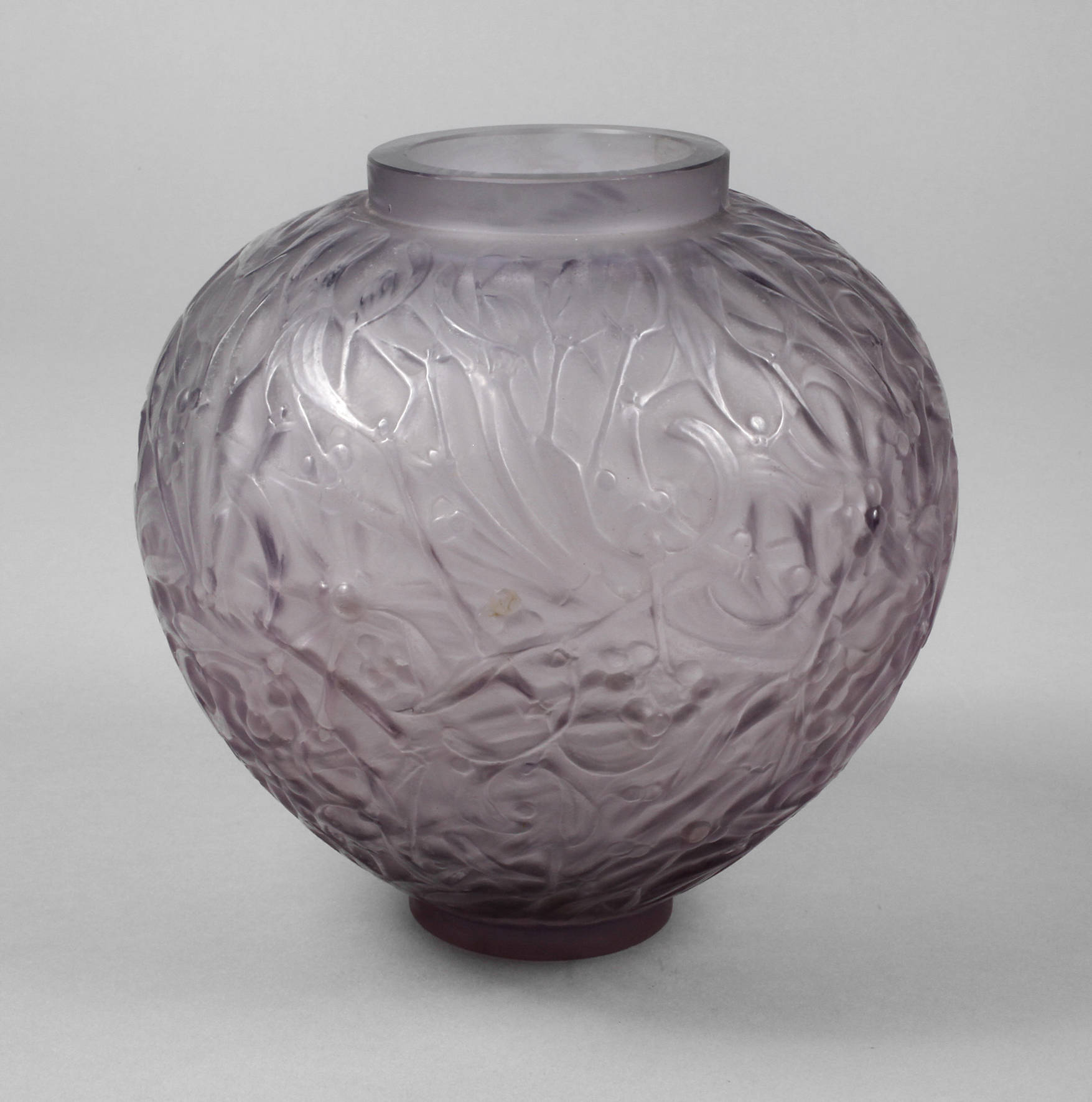 René Lalique Vase Misteldekor