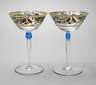 Paar Sektschalen Art déco