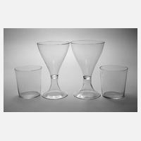 Vier Gläser Gerard Muller attr.111