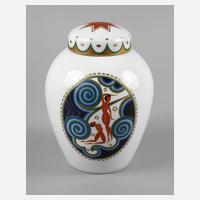 Fraureuth Deckeldose Art déco111