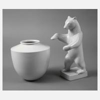 KPM Berlin zwei Teile Weißporzellan111