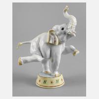 Nymphenburg ”Elefant auf Trommel”111