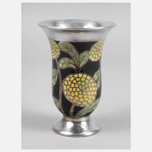 Spahr & Co. Vase Silberoverlay