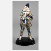 Goldscheider Wien seltener Harlekin111