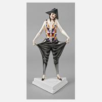 Goldscheider Wien Tänzerin ”Dreispitz”111