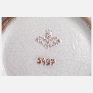 Karlsruher Majolika Tabaktopf