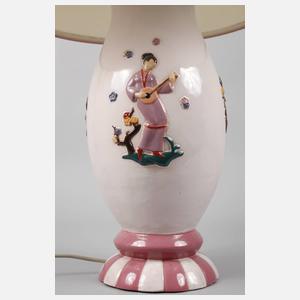 Keramos Wien Lampe Art déco