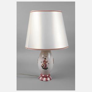 Keramos Wien Lampe Art déco