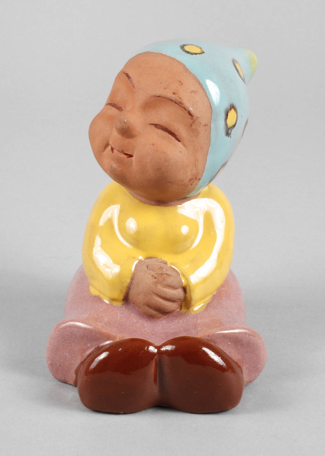 Walter Bosse sitzende Kinderfigur