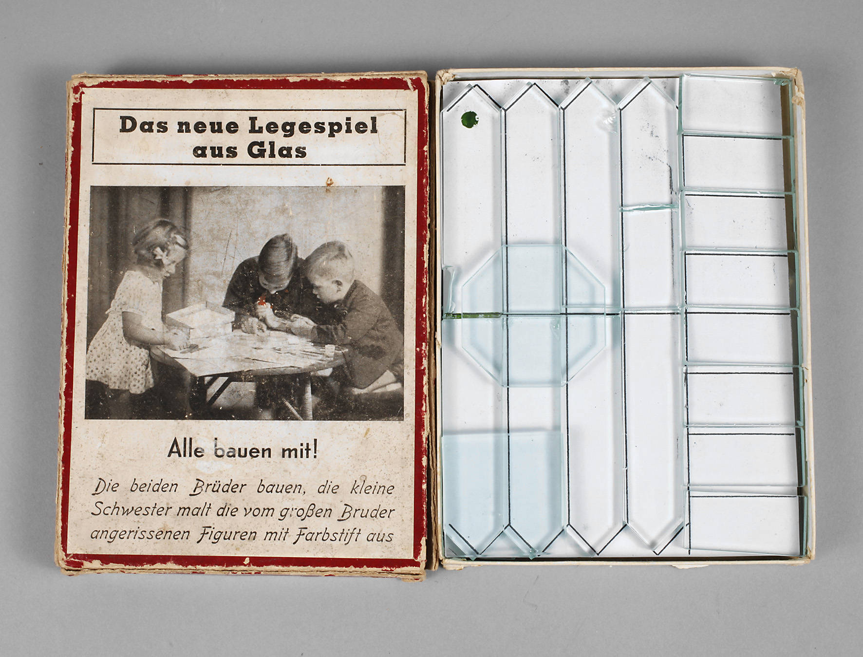 Bauhaus Glaslegespiel