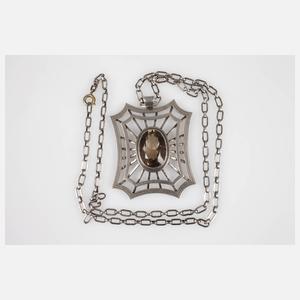 Prof. Wolfgang Tümpel, Anhänger mit Rauchquarz