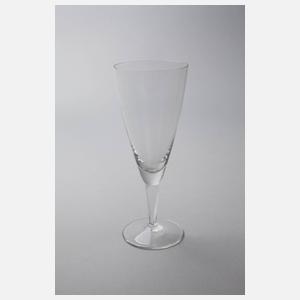 Wilhelm Wagenfeld zehn Sektgläser