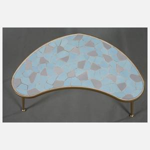 Kleiner Mosaik-Nierentisch