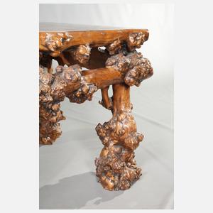 Großer Tisch Wurzelholz