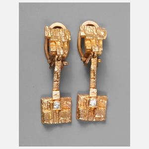 Björn Weckström Paar Ohrclips für Lapponia