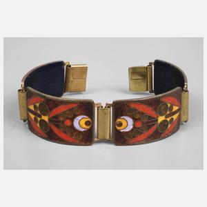 Armband mit Emaileinlagen