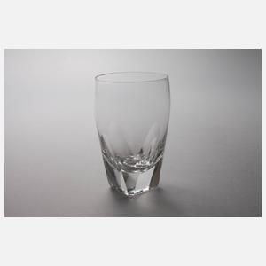 Zehn Trinkgläser Wilhelm Wagenfeld