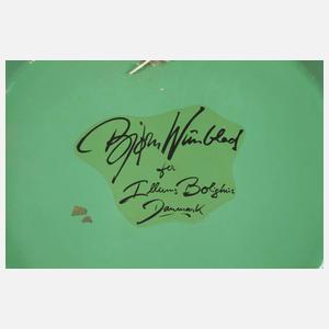 Björn Wijnblad großer Wandteller