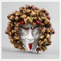 Venezianische Wandmaske als Teufel111