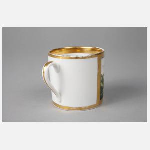 Ansichtentasse Erfurt und die Drei Gleichen