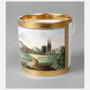 Ansichtentasse Erfurt und die Drei Gleichen