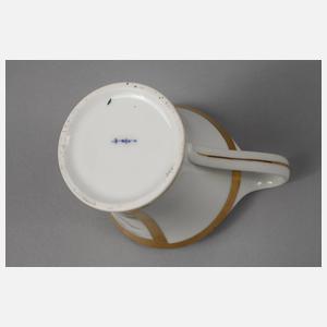 KPM Berlin Ansichtentasse Schloss Schwarzburg