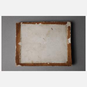 Porzellanbildplatte mit Kinderportrait