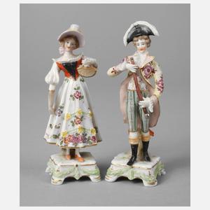 Fasold & Stauch Bock-Wallendorf zwei Biedermeierfiguren