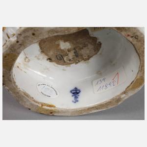 Frankenthal Schäfer und Schäferin mit Vogelbauer