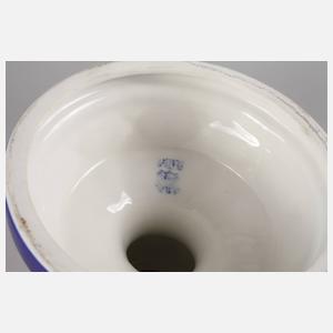 Kahla Amphorenvase mit Deckel