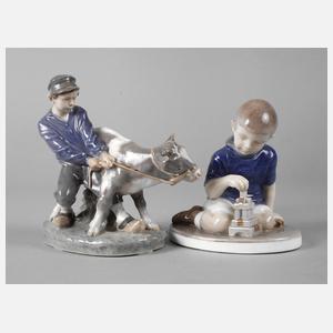 Royal Copenhagen zwei Figuren