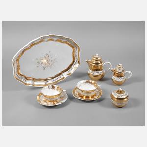 Meissen Tête-à-Tête Golddekor