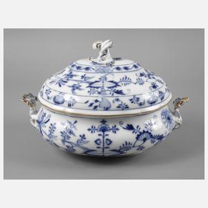 Meissen Deckelterrine ”Zwiebelmuster”