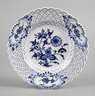 Meissen Durchbruchteller ”Zwiebelmuster”