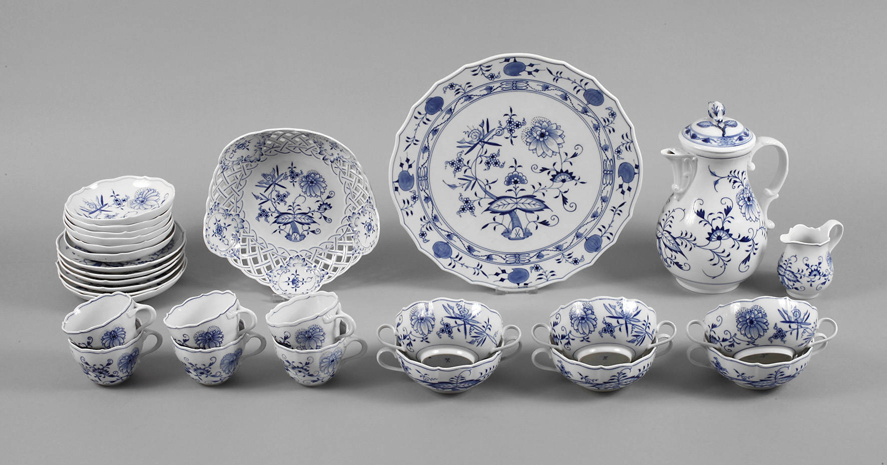 Meissen Kaffeeservice ”Zwiebelmuster”