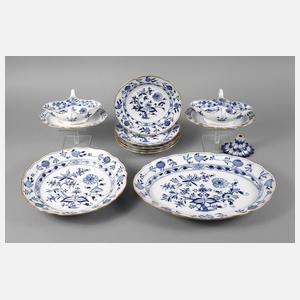 Meissen Restservice ”Zwiebelmuster”