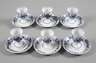 Meissen sechs Eierbecher ”Zwiebelmuster”
